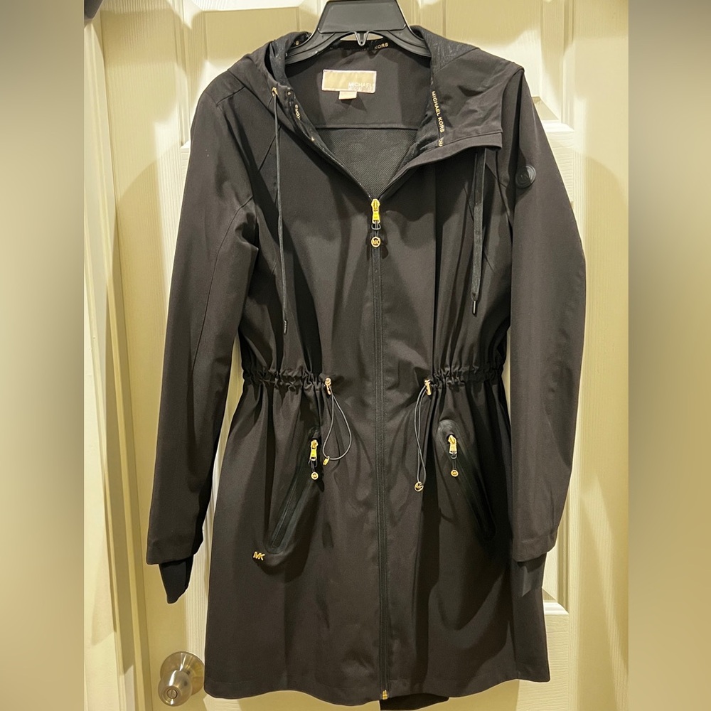 MICHAEL Michael Kors Black Jacket with Gold Details SIZE MEDIUM